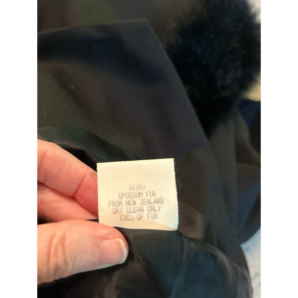 Andrea Simone Wool and Fur 80s VTG Blazer Jacket 24 Designer Luxury NWT - Picture 7 of 7